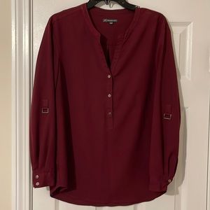 Adrianna Papell long sleeve top